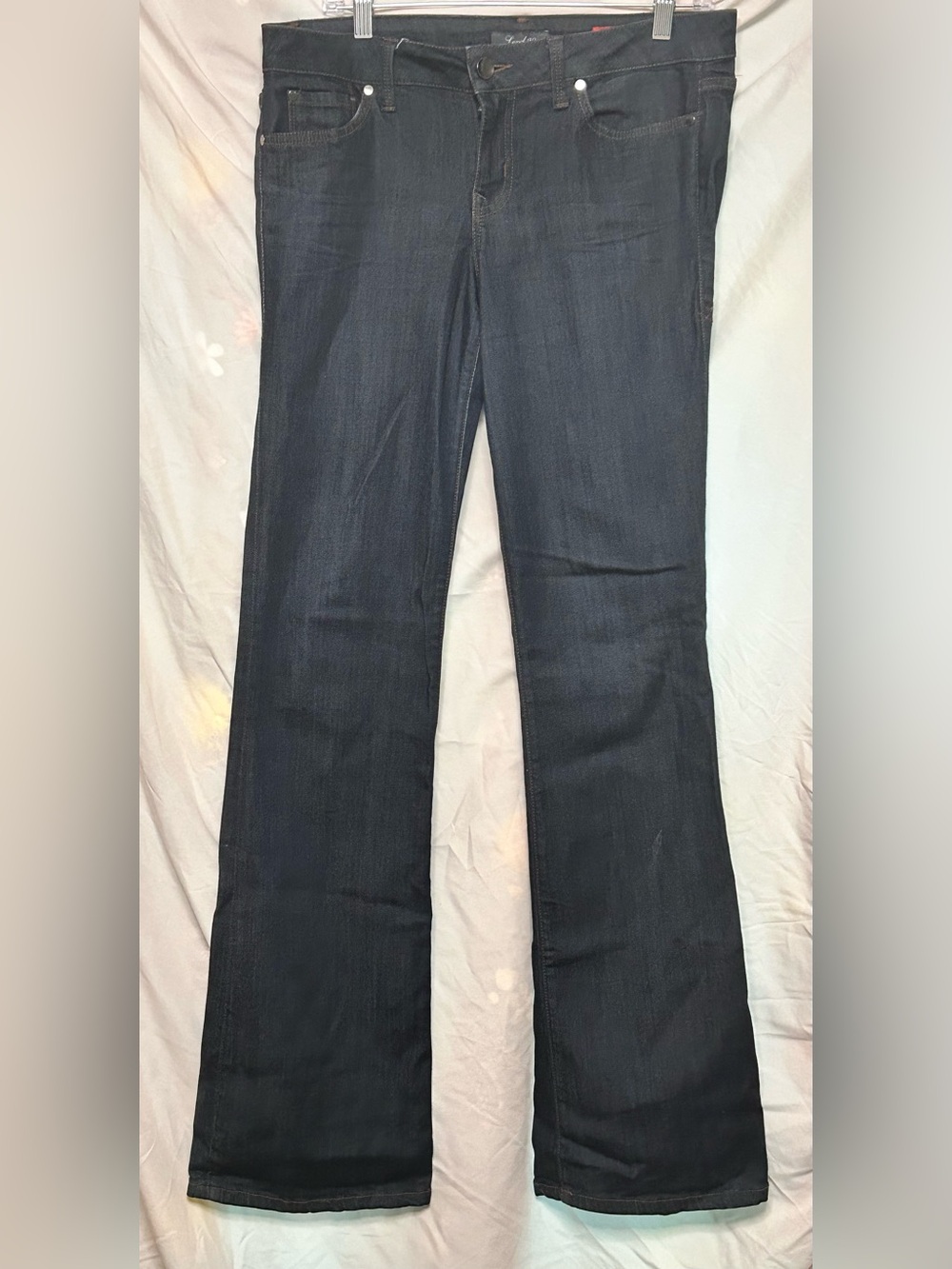 Level 99 Black Wide Leg Flare Jeans